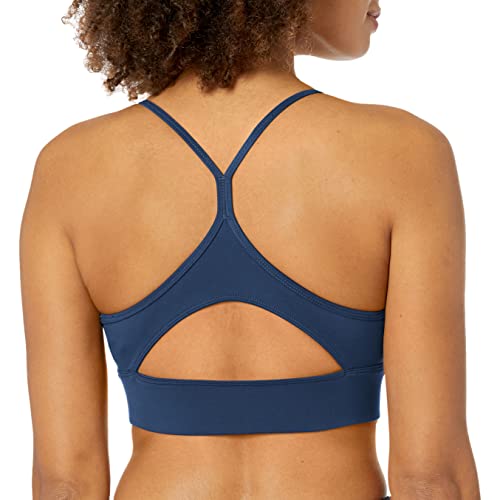 Image of Reebok Women's Satin 91% PES /9% El-Interlock-Hydrophilic Finish /Print-Digital Sublimation-Disperse Classic Workout Sports Bra