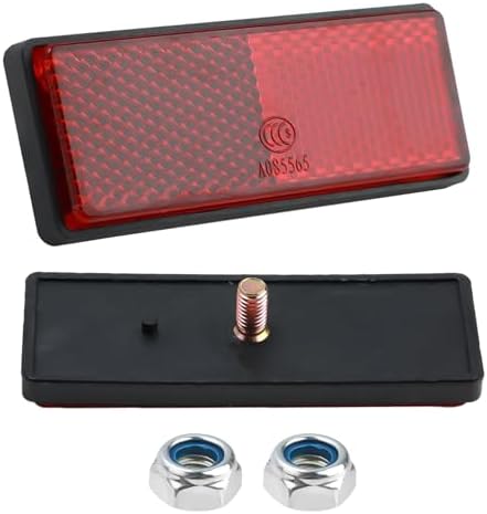 Pannello riflettente paraurti auto paraurti rosso coda laterale riflettore pannello di ricambio per Tesla Model X 2018 a 2023 accessori auto  34