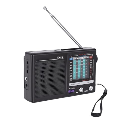 Radio portátil AM FM SW ciciglow multibanda con jack para auriculares miniatura 1