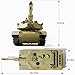 Bvrorere RC Tank, US M1A2 Abrams Remote Control Army Tank Toy, 2.4Ghz RC Military Vehicles with Infrared Battle & 10 Toy Soldiers, Gift for Kids 6+ & Adults Collectors