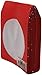 BestDuplicator - CDSLV-100-RD Premium Thick Red Paper CD/DVD Sleeves Envelope with Window Cut Out and Flap
