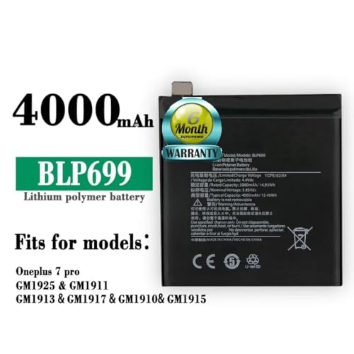 Image of Original BLP699 Battery for Oneplus 7 Pro GM1911 GM1913 GM1917 GM1910 GM1915 Battrey with 6 Month Warranty ***(N245)