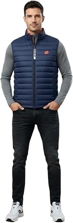 Lotto Men's Sleeveless Summer 60 Grams Lightweight Spring Sports Jacket