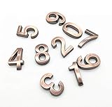 1.5 Inch Mailbox Numbers, Self Stick 3D Door Numbers, Decor Sign Number Stickers for DIY Craft. (1.5