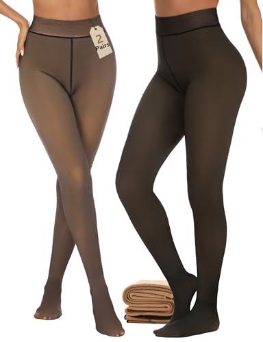 Collants doublés en polaire finie la sensation de froid aux jambes en hiver avec Buauty