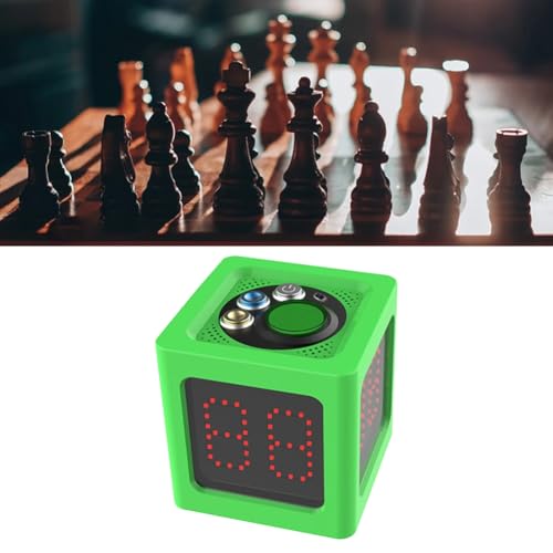 Compte à rebours du coup avec le timer de bureau blanc quatre faces