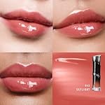 Lunara Frost 3D Lip Gloss, 013 Skylight, High-Shine Glossy Finish, Juicy Pigment Lip Gloss with 3D Plumping Effect, 24H Hydration with Hyaluronic Acid, Non-Sticky Cushiony Gel - Image 2