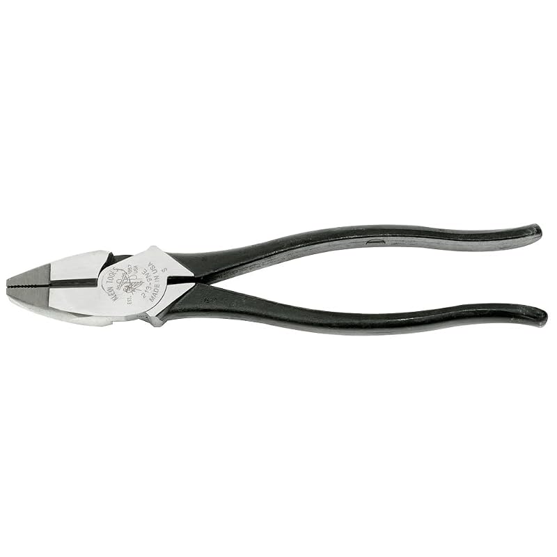 Alicate de Corte Diagonal de Alta Alavancagem KLEIN TOOLS 213-9NE com Mandíbulas Serrilhadas, 22,9 cm