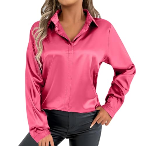 Robe chemise en satin grande taille pour femme : la tunique chic de printemps incontournable