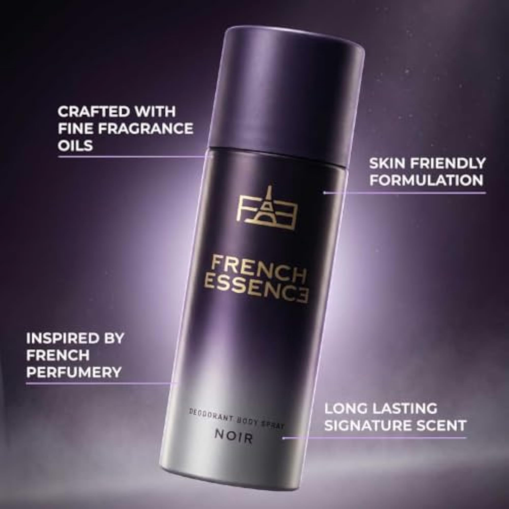 Noir Deodorant for Men and Women | Long Lasting Scent