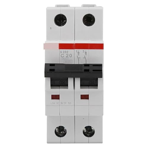 Pwqbabjwl One Color S200 Series Circuit Breakers; S202-C20