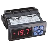 Dwyer Thermocouple Temperature Controller, Type K and J, 230V, °F