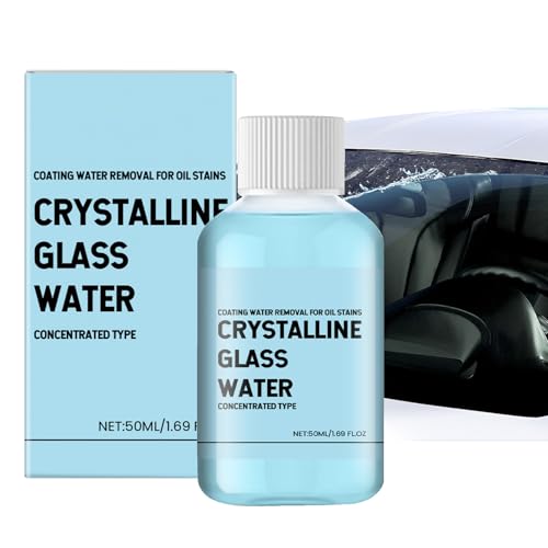 Generico Detergente Parabrezza - 50ml Eliminatore Anti Appannamento E Olio | Eliminatore Della Pellicola Sui Vetri - Per Lavaggio Automobilistico Cura Dei Dettagli Camion Trasparenza