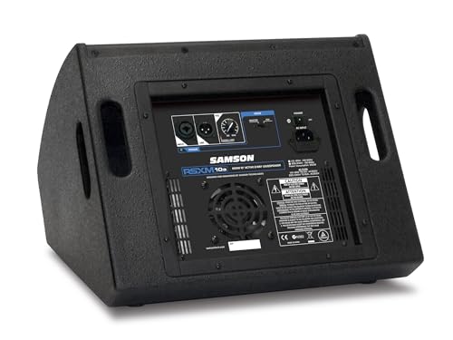 Image of Samson RSXM10A - 800W 2-Way Active Stage Monitor, Black