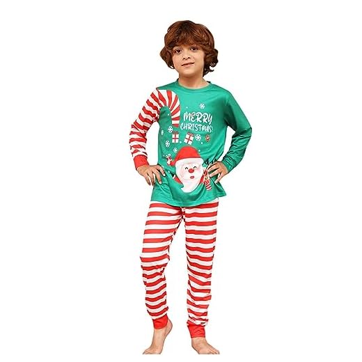 NUSGEAR Pijamas Navidad Familia Conjunto Pantalones y Top Pijamas Hombre Mujer Niños Bebe Manga Larga Pijama impresión a Raya Romper 2 Piezas Invierno Caliente Ropa de Dormir Chirstmas Xmas 2024