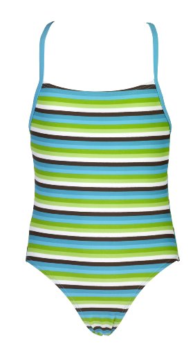 Maillot de bain rayé pour fille Landora fini les irritations de la peau