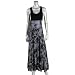 Karen Kane Women's Tie-Dye Print Maxi Dress