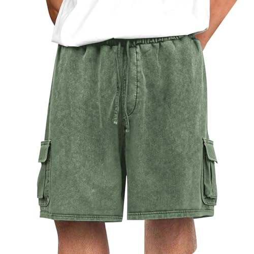 Short de loisirs en jean homme court respirant pour le sport