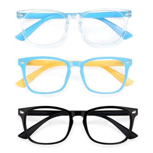 Image of Blue Light Blocking Glasses for Kids Boys Girls Computer Glasses TR90 Unbreakable Anti-Glare UV400 age 2-18 | CHEERS DEVICES Blue Light Blocking Glasses for Kids Boys Girls Computer Glasses TR90 Unbreakable Anti-Glare UV400 age 2-18