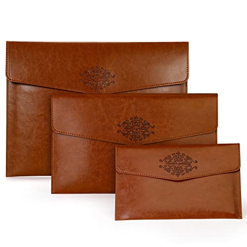 Dokumententasche A4 Umschlagordner Erweitern Dokumentenmappe Dokument Organisieren dokumententasche a4 abheftbar Bürobedarf & Schreibwaren 3er set(A4 A5 A6) Cover