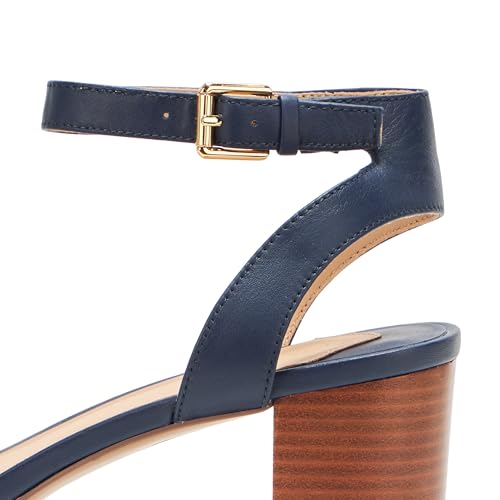 Lauren Ralph Lauren Women's Melissah Nappa Leather Platform Sandal Heeled4