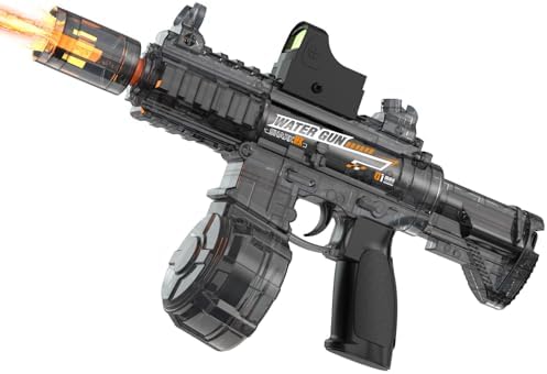 Electric Water Gun for Kids Adults,2026 New Transparent Water Bla...