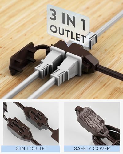 Plugtul Indoor Extension Cord 3 Ft thumb #4