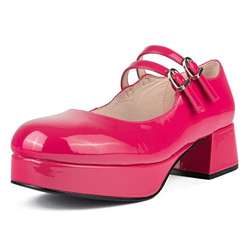 L37 HANDMADE SHOES - L37 HANDMADE SHOES Femme Overnight Escarpins, Fuchsia, 38 EU