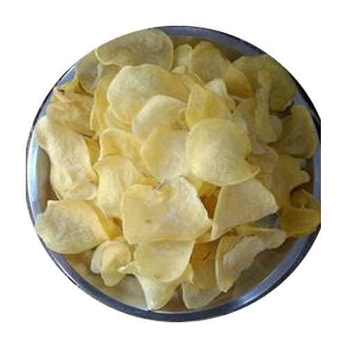 PNC Quality bazar Dry Potato Chips Fryums, Raw/Non-Fried Aaloo Chips/kacchi aloo papdi Ready to fry (500g)-image-46