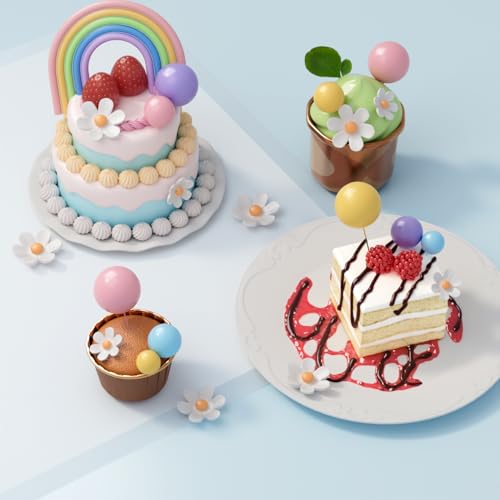 48PCS Birthday Cake Decorations