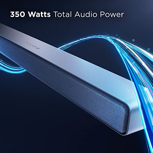 TCL 3.1ch Sound Bar with Wireless Subwoofer (Q6310, 2023 Model), Dolby Audio, DTS Virtual:X, Built-in Center Channel Speaker, Auto Room Calibration, Wall Mount/HDMI Cable Included - Image 4