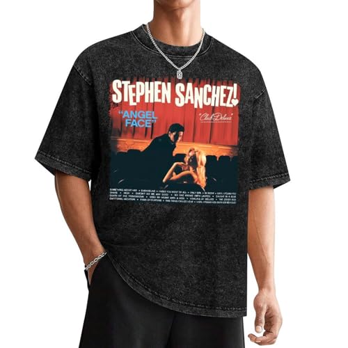 Men's Graphic Oversized T-Shirt Short Sleeve Adult Teens Cotton Shirts