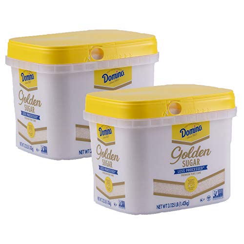 Domino Golden Granulated Sugar, 3.125 Lb Easy Baking Tub (Pack Of 2) #TOP13