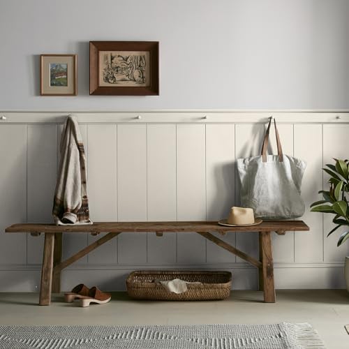 Magnolia Home by Joanna Gaines Classic Interior Wall, Ceiling, Trim Paint and Primer, Eggshell Finish, 1 Gallon - CASTLE CREAM