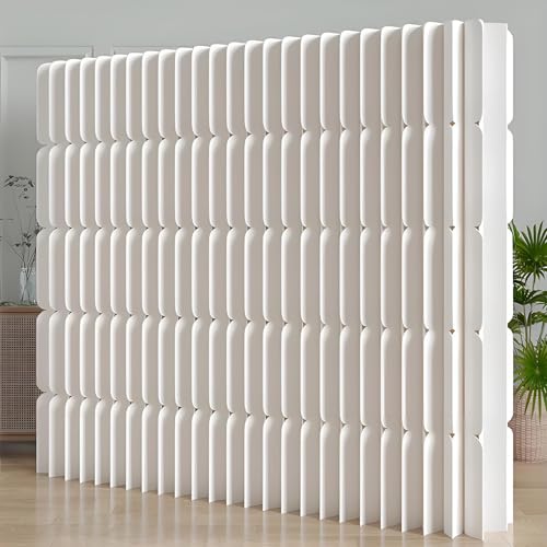 Cloisons portables en papier et paravent d'intimité pliable modulable