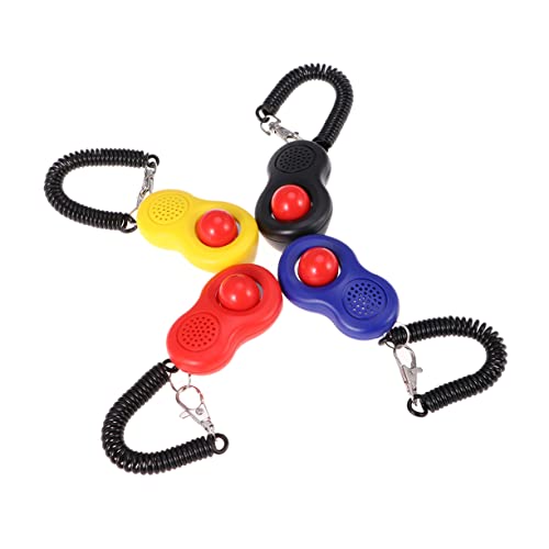 BESPORTBLE Dog Training Clicker Kit Pet Training Kit for Cat Dog Professional Design Humanized Clicker Tool with Wrist Strap