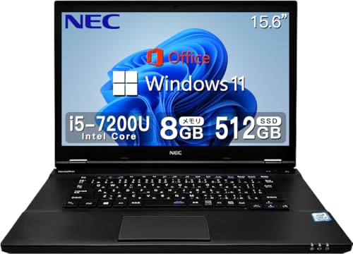 yςݕiz NEC m[gp\RVersapro VKV[Y7Core i5/Office 2019/Windows11 Pro/15.6^/:8GB/SSD:512GB/DVD/Wi-Fi/HDMI/USB3.0/ݑ[N P