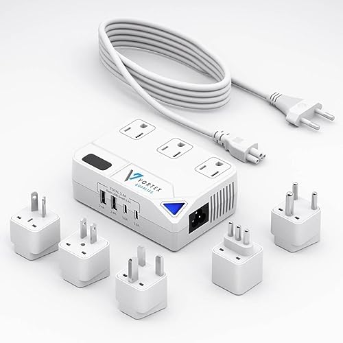 Kit prise internationale adaptateur convertisseur Samsonite avec