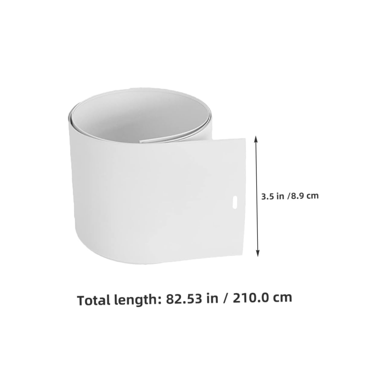 ULDIGI 4pcs White Vertical Blind Replacement Slats for Easy Installation Doors and Slats for Sliding Glass and Indoor Efficient Sunlight Control and Elegant Design