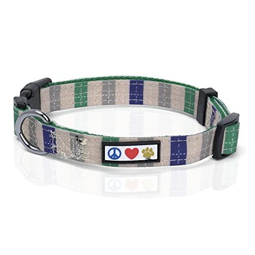 Pawtitas collier chien très petit multicolore réglable