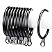 Imagen de Fippy 60 Piezas Anillas para Cortinas 38mm de Diámetro Interno de Anillos de Cortina de Metal Anillas Colgante para Cortina y Barras