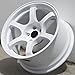 Circuit Performance CSF1 17×9 Gloss White 5x114.3 [+20mm] 57DR Style Compatible with Honda Civic 240SX 350Z etc Drift