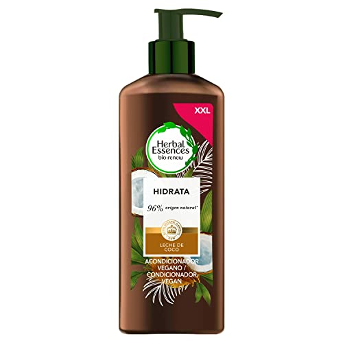 Herbal Essences Acondicionador Hidratante Con Leche De Coco, Para Pelo Seco, 465ml
