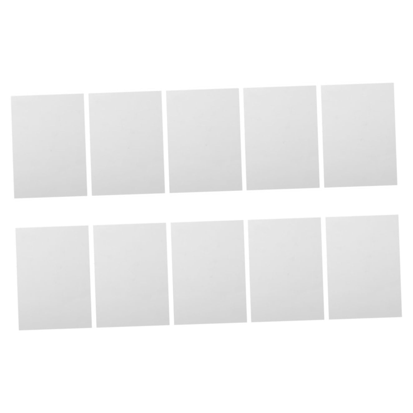 Supports métalliques pour sublimation vierges pour éviter le jaunissement des photos lot de 10