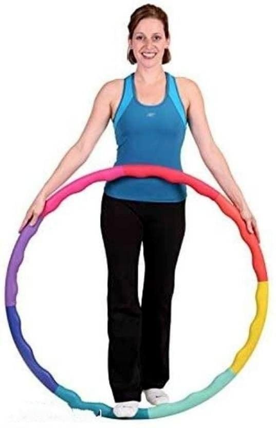 Dinetic Silva Hula Hoop Exercise Ring for Fitness Ab Exerciser (Multicolor)-image-12