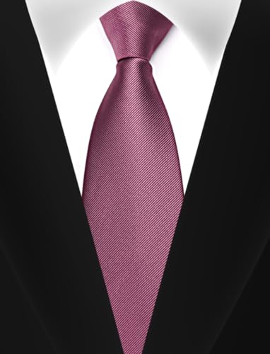 Image of Men's Tie Set with Pocket Square and Cufflinks | 100% microfiber; tie 59 x 3.15 in; square 10 x 10 in; gift box included