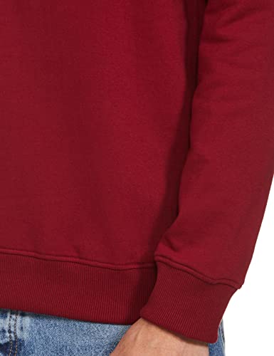 Image of Amazon Brand - Symbol Men's Crew Neck Sweatshirt (SY-A22-SW-02 Vintage Maroon XL)