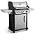 Weber Spirit SP-335 Stainless Steel 3 Burner 32000 BTUs Lidded Liquid Propane Gas Grill with 529 sq in Cooking Area, Side Burner, and Sear Station