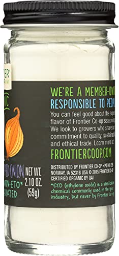 Frontier Herb Organic White Onion Powder, 2.1 Oz #TOP3