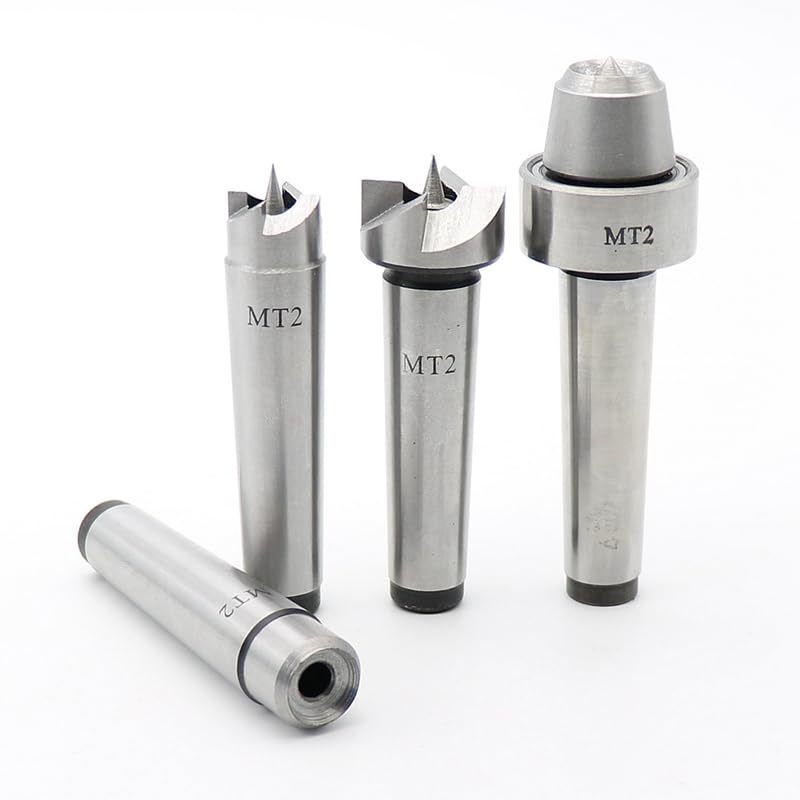 Set 4 piezas MT2 para torno madera con caja de madera miniatura 1
